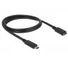 USB-Kabel DeLOCK 85533 USB 3.2 Gen 1 1m USB C Schwarz