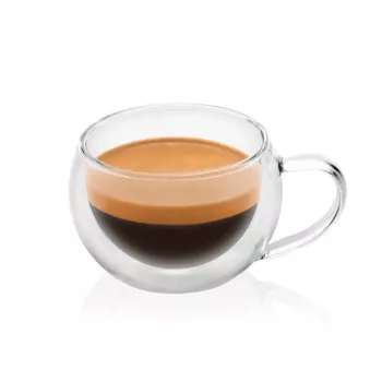 ETA | Lungo-Tassen | ETA518091010 | Für Kaffee | 2 Stück | Spülmaschinenfest | Glas