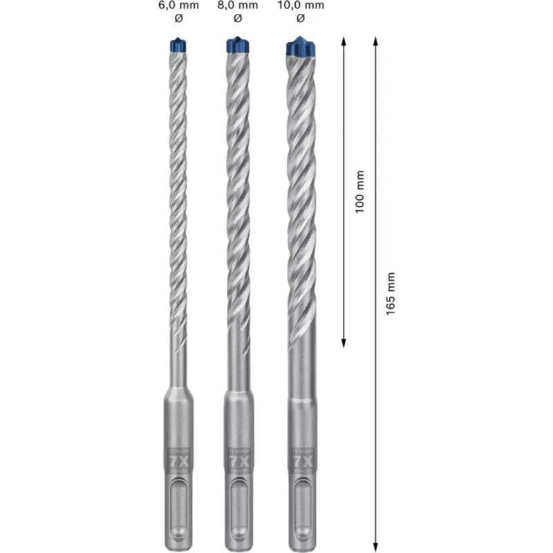Bosch 2 608 900 196 Bohrer Hammerbohrer 3 Stück