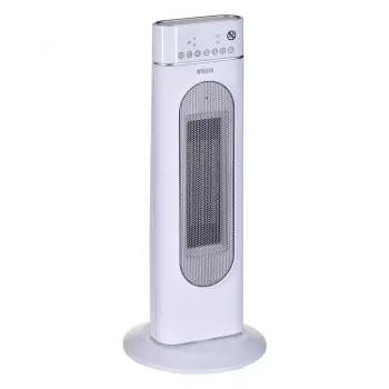 Elektrischer Keramikheizer NOVEEN PTC3000, 2000 W (1200 W min), LED-Anzeige, Timer, Fernbedienung, Oszillation, weiß