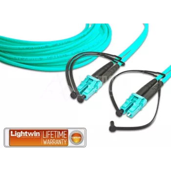 Lightwin LDP-50 LC-LC 1.5 OM3 Glasfaserkabel 1,5 m Farbe Aqua (LDP-50 LC-LC 1.5 OM3)