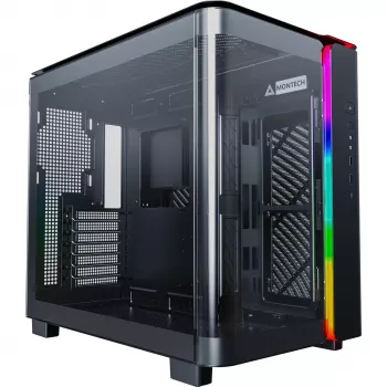 Montech KING 95 Midi-Tower, Tempered Glass, ARGB - schwarz