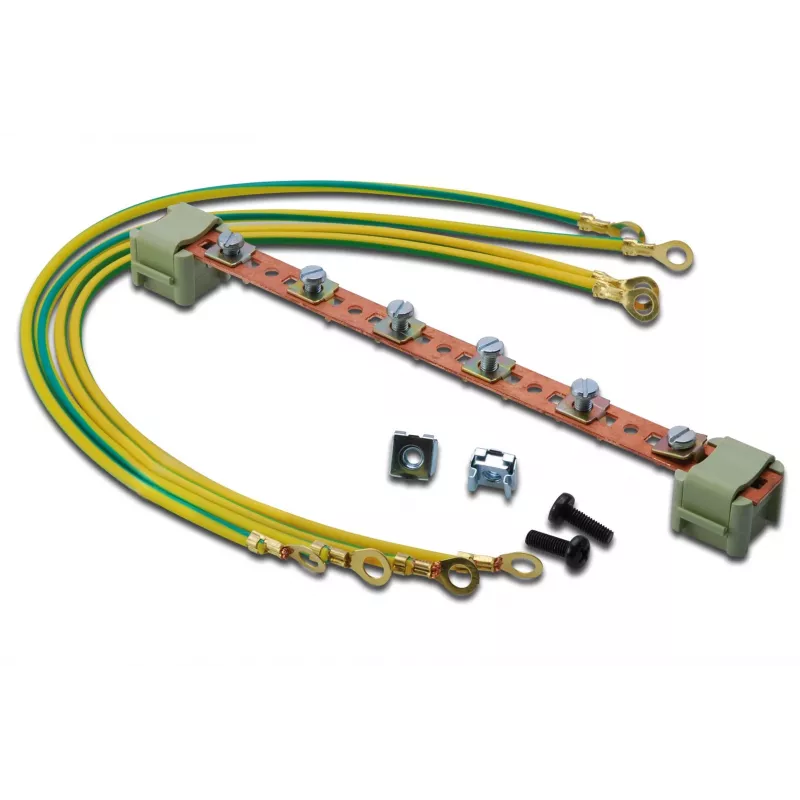 Potentialausgleichsschiene Digitus DN-19 EARTH 220 mm