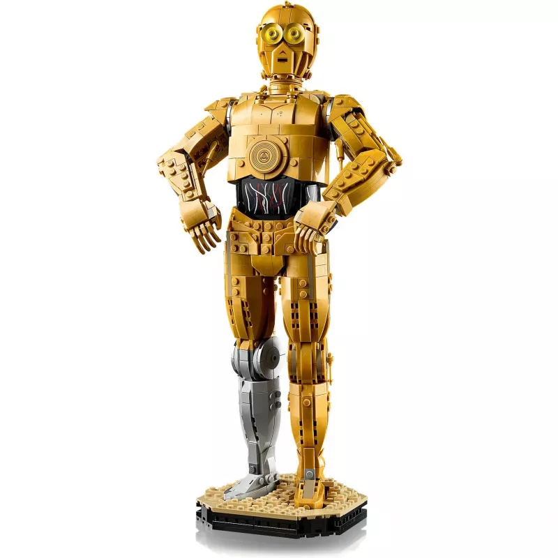 LEGO baubare Figur Star Wars C-3PO Modell 75398 — 1.138 Teile, 380 mm Display-Sammlerstück