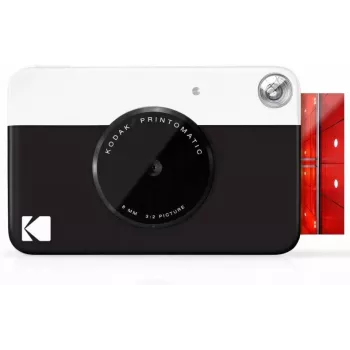 Kodak PRINTOMATIC Sofortbildkamera, 2x3 Zoll, Schwarz