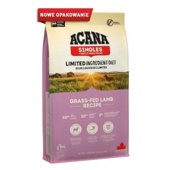 ACANA Singles Grass-Fed Lamb - Trockenfutter für Hunde - 11,4 kg