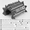 Präzisionsschraubendreher-Set Extralink EX.21465 — Magnetisches 128-in-1 Bits-Kit