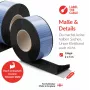 Label-The-Cable LTC Tough Tape Strap, Outdoor Klettband-Rolle 50mm, schwarz, 5m (LTC 1610-5-50)