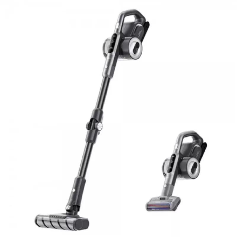 2-in-1-Stabstaubsauger Jimmy H8 Flex – kabelloser Akku 25,2 V, 550 W, beutellos 0,5 L, schwarz