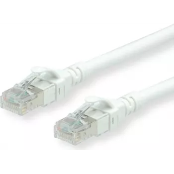 Netzwerkkabel ROLINE Cat6a 20m Weiß U/UTP 21.15.2769