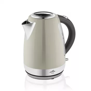 ETA | Wasserkocher | ELA ETA859890070 | Standard | 2100 W | 1,7 L | Edelstahl | 360° drehbare Basis | Creme