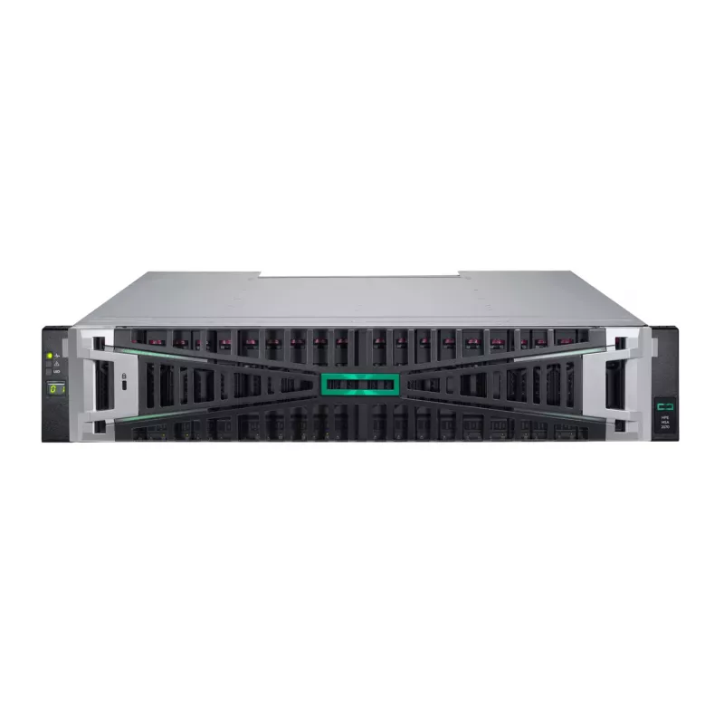 HPE MSA 2070 SFF 2x16Gb FC 4-port Controller 12x1,92TB SSD 4x16Gb SFP FC XCVR 23TB Storage Array