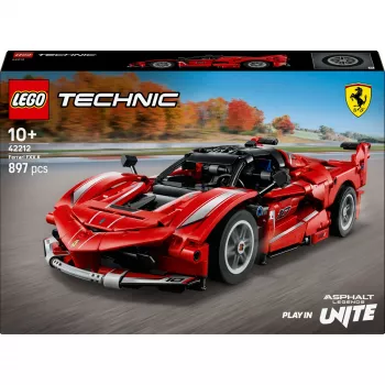 LEGO Technic Ferrari FXX K Modell im Maßstab 1:10, 897 Teile, ab 10 Jahren