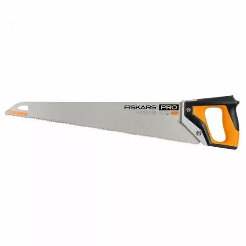 Fiskars Pro PowerTooth Bügelsäge 55 cm Schwarz, Silber, Gelb