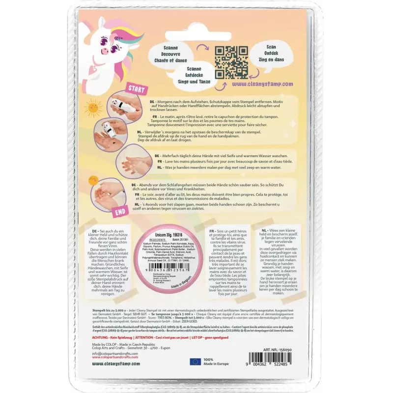 Stempel COLOP 156694 Rund Mehrfarbig