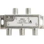 Triax SCS 4 - Kabelsplitter - 75 Ohm - 5 - 2400 MHz - Silver - White - Female/Female - 11,5 dB (349824)