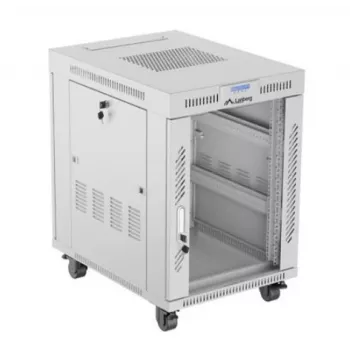 Freistehendes Rack-Gehäuse LANBERG FF01-6815-12SL 15U, 600×800×922 mm, 1200 kg, IP20, grau