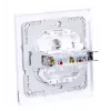 Fibaro Walli N Steckdose 2 x RJ-45 Weiß