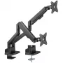 Goobay Pro Dual Monitor Desk Mount VESA für 17-32 Zoll Bildschirme mit Gasfeder