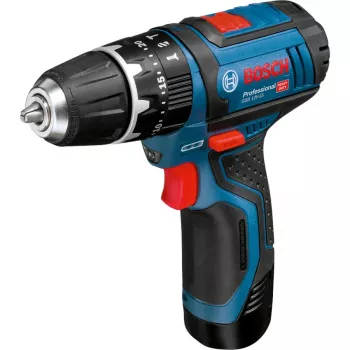 Bosch GSB 12V-15 Professional 1300 RPM Schwarz, Blau