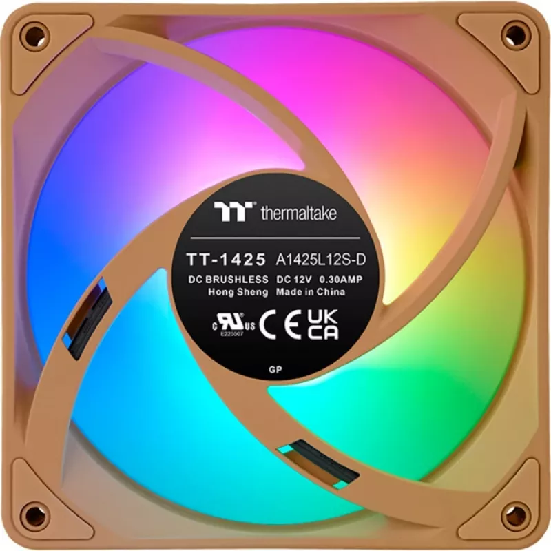 Thermaltake CT140 EX ARGB 140mm Gehäuselüfter 3er-Pack Gravel Sand