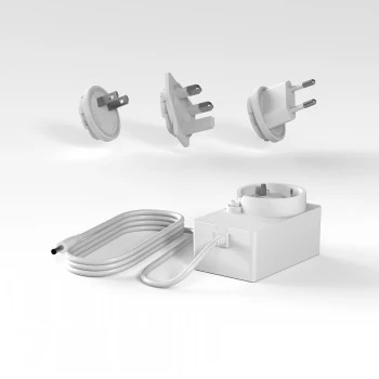 Kabelloses Ladegerät Zens Aluminium Series 20W/15W für Qi-fähige Telefone und Ohrhörer