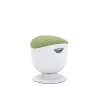 Up Up Seul ergonomischer Balancehocker Weiß, D42 Grüner Stoff
