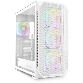 Sharkoon AK5M RGB Midi Tower Weiß