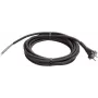 Stromkabel Schwabe H05RN-F 2x1,0 mm² Gummi, 5 m, schwarz