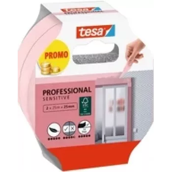 Masking tape Tesa Professional Sensitive 56267 50 m x 25 mm, 2 Stk.
