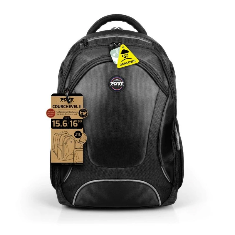 Port Designs Courchevel Rucksack Casual Rucksack Schwarz Nylon