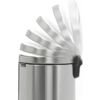 Brabantia 111822 Abfalleimer 30 l rund Edelstahl (11 18 22)