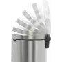 Brabantia 111822 Abfalleimer 30 l rund Edelstahl (11 18 22)