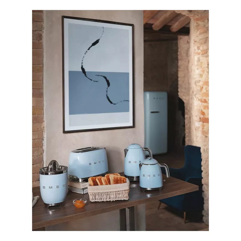 SMEG Wasserkocher 50s Style KLF04PBEU, Pastellblau
