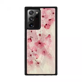 Handyhülle iKins für Samsung Galaxy Note 20 Ultra — Kirschblüten-Design