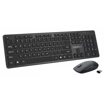 Rebeltec Kabelloses Tastatur- und Maus-Set