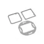 Wandplatten-Schalterabdeckung Kindermann 7442000001 Aluminium
