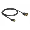 DeLOCK 85652 Video-Kabel-Adapter 1 m HDMI Typ A (Standard) DVI Schwarz (85652)