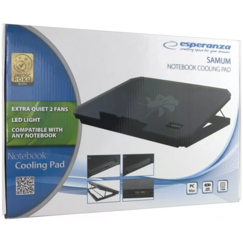Esperanza EA141 Notebook-Kühlpad 1200 RPM