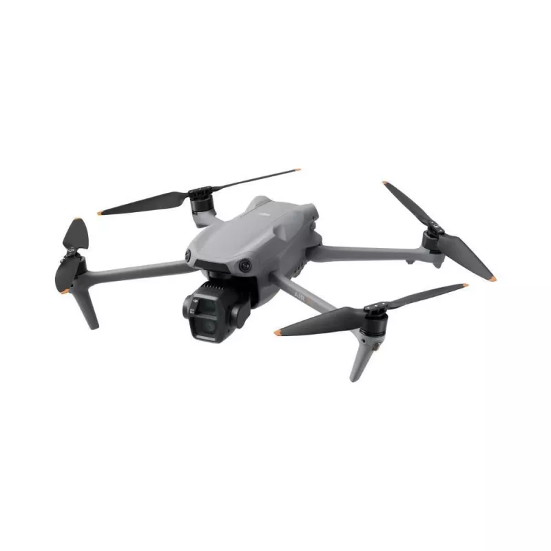 Quadcopter DJI Air 3s — 4-Rotor-Drohne, 50-MP-Kamera, 3840×2160 Video, 27 m/s, 32.000 m Reichweite, 4276-mAh-Akku, 42 GB interner Speicher, Grau