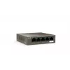 Netzwerk-Switch TENDA TEG1105P-4-63W-EU, 5x Gigabit RJ-45, 4x PoE (57,8 W gesamt), 10 Gbit/s Switching