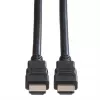 ROLINE HDMI-Kabel 5m Typ A Stecker auf Stecker vergoldet Schwarz