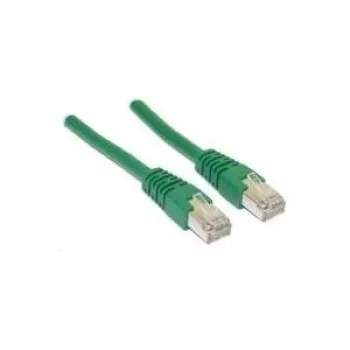 Wentronic Goobay CAT 5e Patchkabel, SF/UTP, Grün, 2 m - CCA Kupfer-Mix (68044)