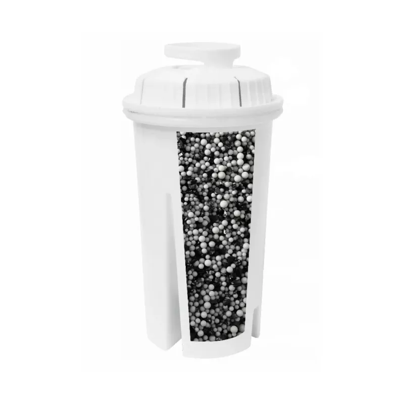 Ersatz-Wasserfilterkartuschen-Set für Turbo-Heißwasserspender Caso 01841 — 6 Stück, weiß