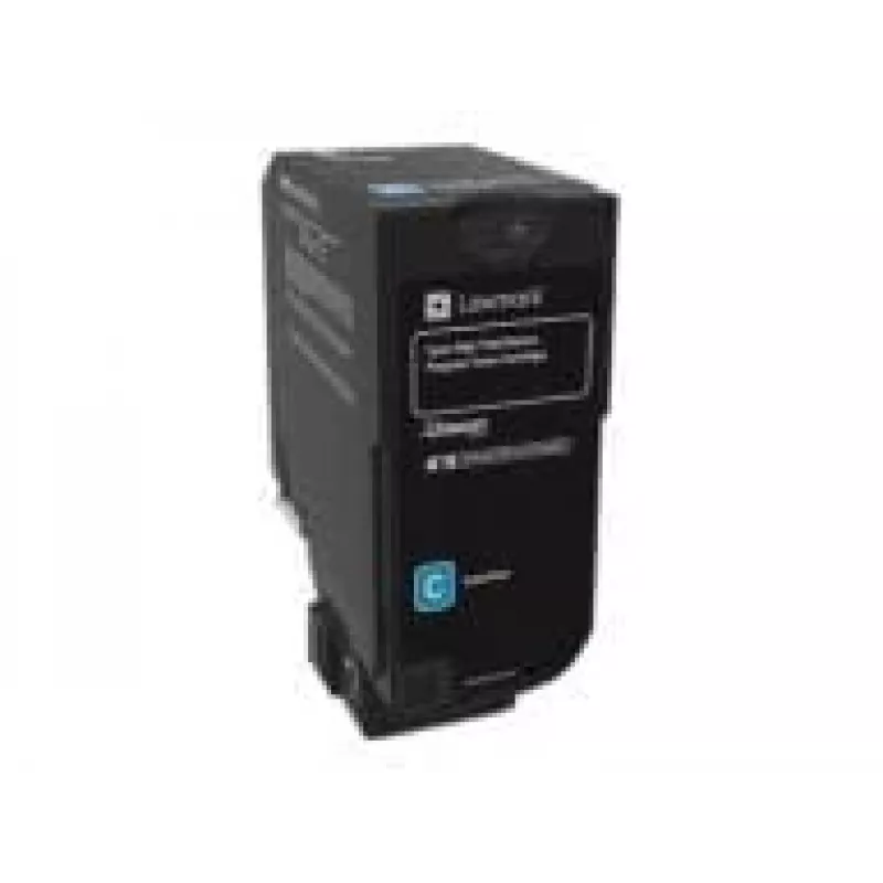 Toner Lexmark RETURN-Tonerkartusche Cyan 74C2HC0 3000 Seiten