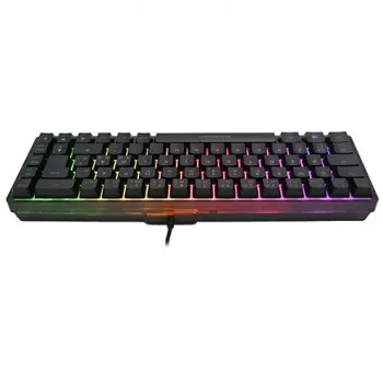 Deltaco Gaming-Tastatur DK240 mini 60% USB, RGB schwarz