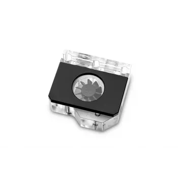 Durchflussanzeiger EK Water Blocks Schwarz Transparent 1/4 Zoll