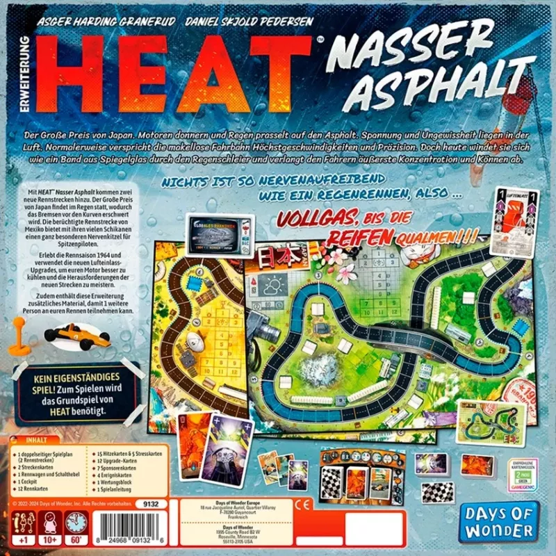 Heat - Wet Asphalt, Brettspiel-Erweiterung