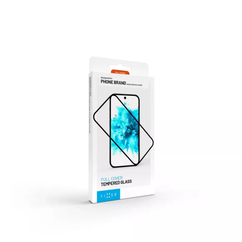 Displayschutzfolie FIXED für Realme C61/C63/Note 60 — Panzerglas Full Cover 2.5D