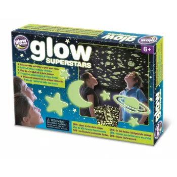 Wandaufkleber Brainstorm Glow Superstars